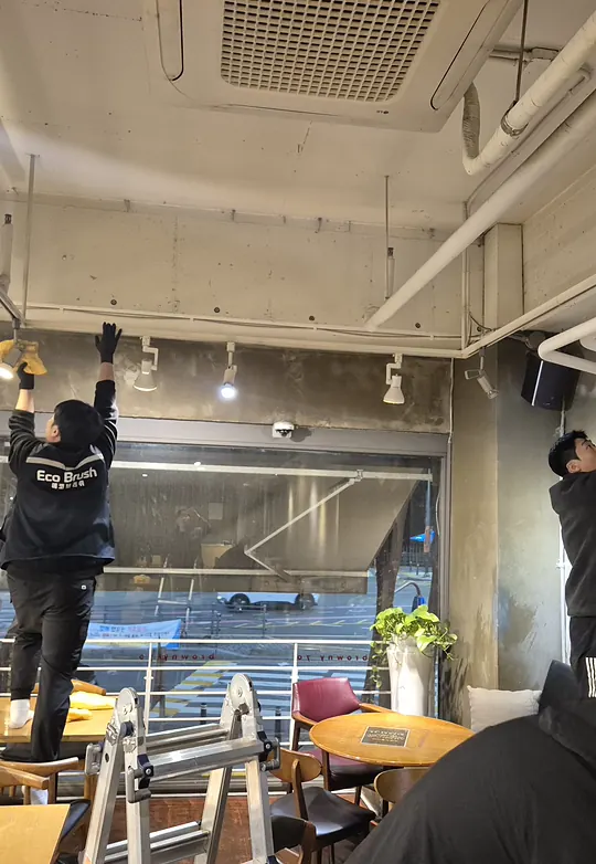 식당 청소 03 작업 현장 사진